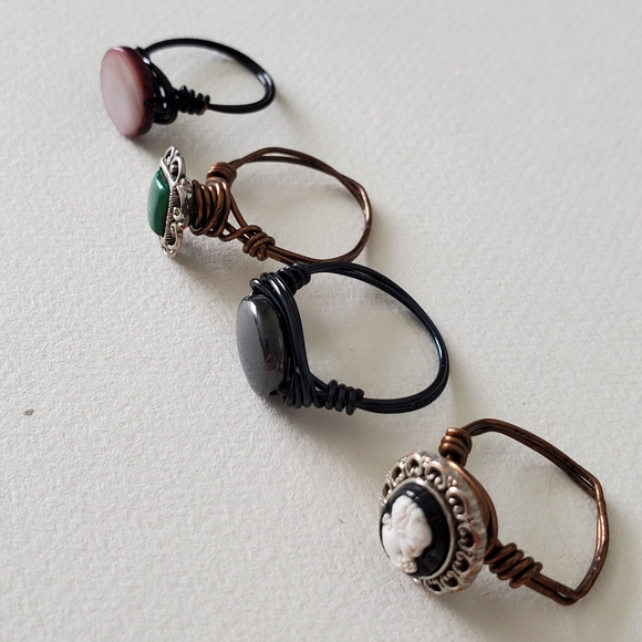 Button Rings - Picture 3 of 4